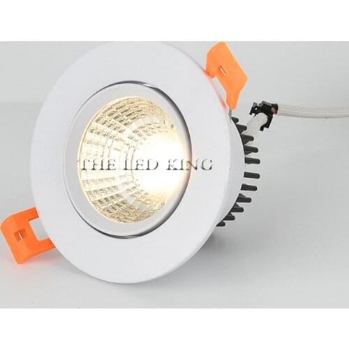 Dimmable Led Downlights 5W 9W 12W Led Ceiling Light 15W 18W Recessed Down Light Round Led Panel Light 220V 110V LED Spot Light