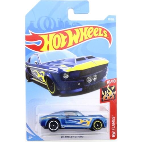 2019-33 Hot Wheels 67 SHELBY GT-500 Mini Alloy Coupe 1/64 Metal Diecast Model Car Kids Toys Gift