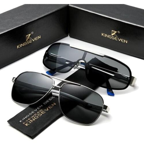 3PCS KINGSEVEN Brand Design Sunglasses Men Polarized Lens 100% UV Protection Combined Sale