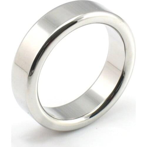 Penis bondage lock cock Ring Heavy Duty male metal Ball Scrotum Stretcher Delay ejaculation BDSM Sex Toy men