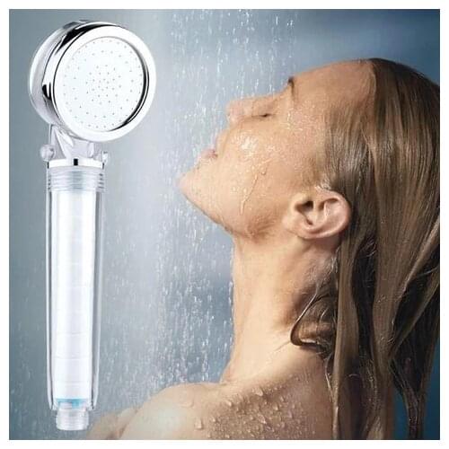 Home Magic Showerhead Shower head bathroom showerhead Filter Shower Bath Head Pressurized Shower Head Stainless Steel Round