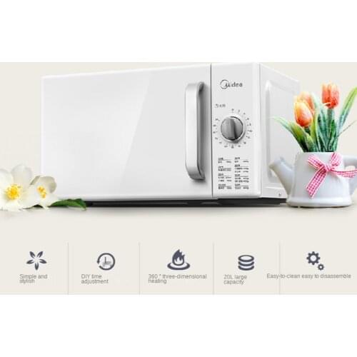 Household microwave oven household multifunctional rotary table mechanical microwave oven three dimensional uniform heating