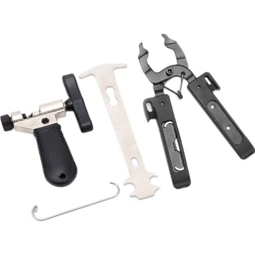 Bike Chain Tool Set Bike Chain Pliers Bike Chain Splitter Chain Wear Indicator For Bike Chain Remover Closer