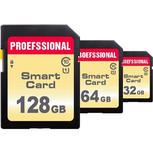 SD Card Memory Card Ultra Class10 SD Card C10 UHS-I Read Speed for Camera Camcorder 16GB 32GB 64GB 128GB