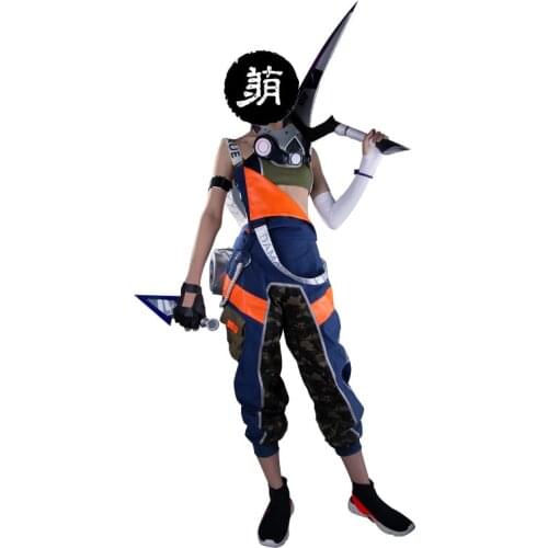 True Damage Akali LOL Cosplay True Damage Akali Cosplay Costume props weapon