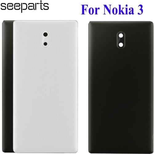 For Nokia 3 Battery Cover TA-1032 Back Housing Case For Nokia 3 Rear Door Glass Panel For Nokia 3 Battery Cover
