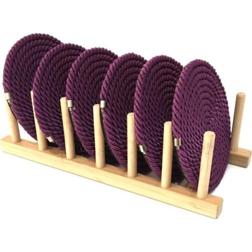 Mor Bardak Atlığı 6 Kişilik- Purple Coasters for 6 People