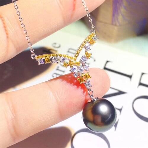 Pure silver Empty set of Necklace Chains For Jewelry Making Diy Supplies Handmade Jewelry Accessories