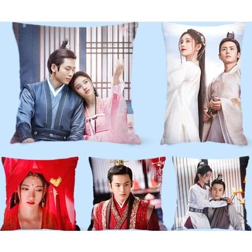 Ruyi Fangfei Ju Jingyi Zhang Zhehan Pillowcase Pretty Scholar Yu Lexuan Same Paragraph Star Photo Poster Cushion Cover Star