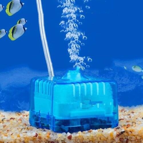 Blue Water Fairy Mini Fish Tank Filter Anti-Air Lift Chlorine Biochemical Filter Water Fairy Fish Tank Attachment