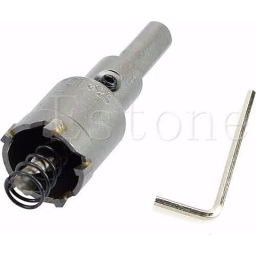 TCT 25mm Carbide Tip Drill Bit Hole Saw Set Stainless Steel Metal Alloy #RW1209