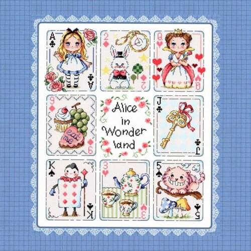 Top G161 Stich Cross Stitch Kits Craft Packages Cotton Fabric Floss Counted New Designs Needlework Embroidery Cross-Stitching