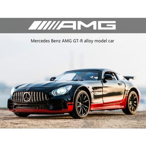 1:32 Alloy GT R Diecast Supercar Model Pull Back With Sound Light Vehicles Car Models Toys For Children Birthday Gifts