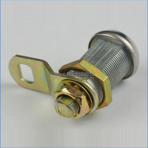 10 pieces 27mm waterproof dustproof keyed differently cylinderical door latch cam lock