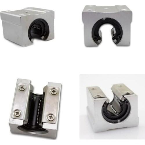 2pcs SBR35UU 35mm Open linear bearing blocks CNC Router linear motion ball slide units CNC parts bearings