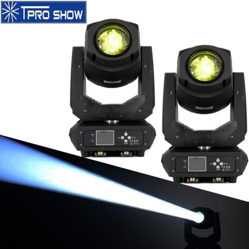 2Pcs Lights 200W Beam Moving Head LED Lyre Beam Spot Wash 3 In 1 Stage Lighting Effect DJ Equipment For Wedding DJ Disco Club