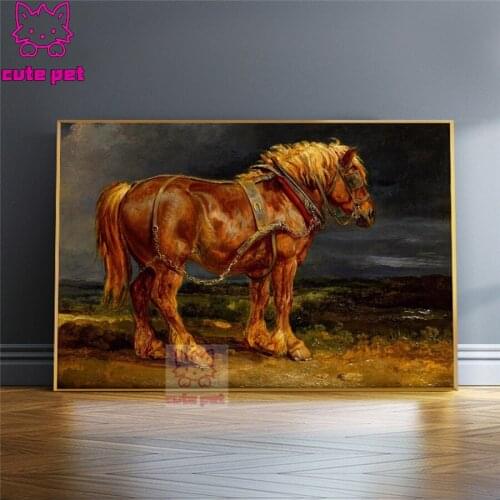 Diamond mosaic Animal horse Diamond Painting rhinestone pictures embroidery 5d diy full square diamond puzzle Steed Decoration