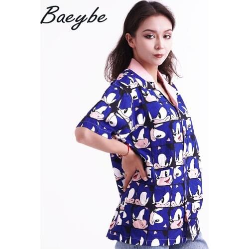 Summer Beach Womens Hawaiian Shirt Female Blouse Male Oversized Print Shirts Mans Camisas Couple Clothes For Pool Party