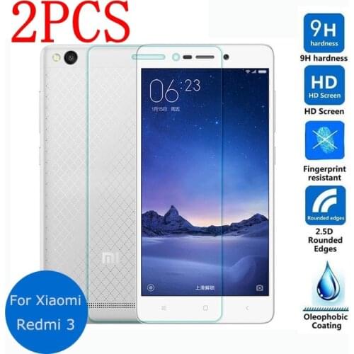 LMRUIXI Screen Protectors For Xiaomi Redmi 3S
