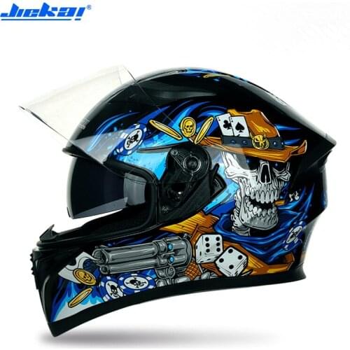 ABS Full Face Motorcycle Helmet Men Women Double Lens Motocross Electric Bicycle Motorbike Helmet PC Visor Four Season Universal
