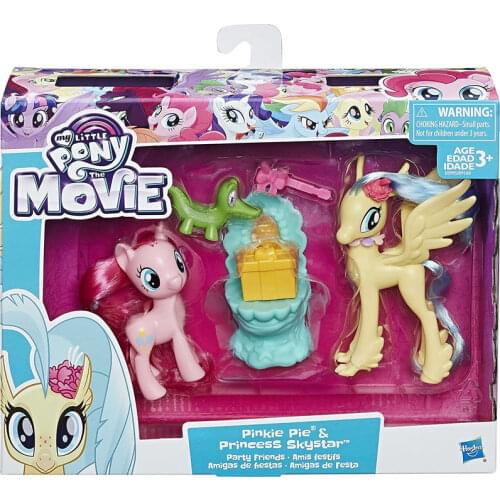 My Little Pony The Movie Princess Skystar Rarity Capper Dapperpaws Twilight Sparkle Songbird Serenade Festival Friends Set Toy