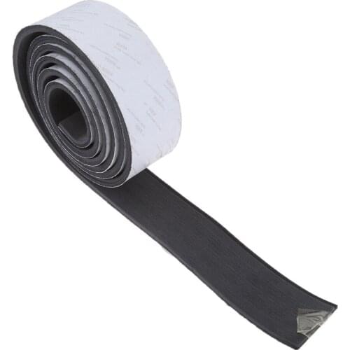 Boat Flooring Mat Faux Teak Decking Yacht Sheet Pad Marine Hardware Boat Flooring Sheet 2400mm X 57mm X 60mm Black/ White Stripe