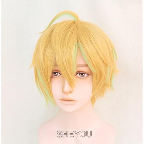 High Quality Division Rap Battle Hypnosis MIC Hihumi Izanami Wigs Heat Resistant Synthetic Hair Cosplay Wig + Wig Cap