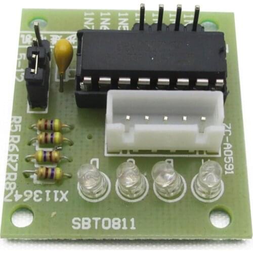1Pcs Four-phase five-wire driver board stepper motor driver board driver board ULN2003 drive plate Diy RC Toy Kit Electroincs