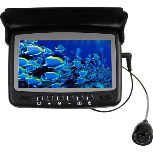 Super Mini 600TVL Underwater Camera with DVR Function & 15meter AV/Power cables & 3.5" Digital LCD Monitor with Sun-Shade Cover