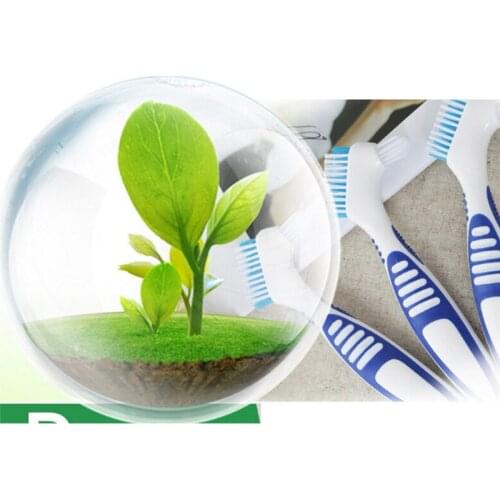 Professional Dedicated Double Sided Tooth Dental Clean Denture Brush Clean Stain Bacteria Toothbrush Oral Care For Tooth Tools