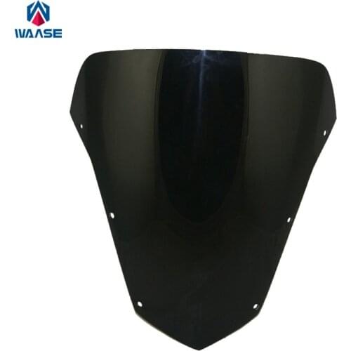 Waase Motorcycle Standard Windscreen Windshield Shield Screen For Yamaha FAZER FZ6 2007 2008 2009 2010