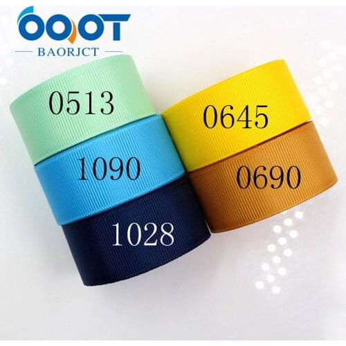 1'' 25mm Solid Color Grosgrain Ribbon 10 yards,DIY handmade clothing accessories,Headwear Gift packaging decoration 185153