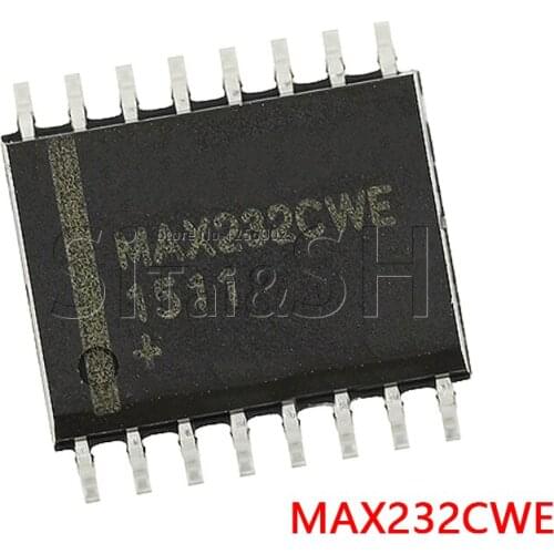 10pcs/lot MAX232CWE MAX232EWE MAX232 SOP-16