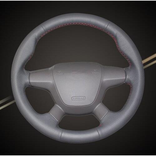 Car Braid On The Steering Wheel Cover for Ford Focus 3 2012-2014 Kuga Escape 2013-2016 C-MAX 2011-2014 Auto Braiding Wheel Cover