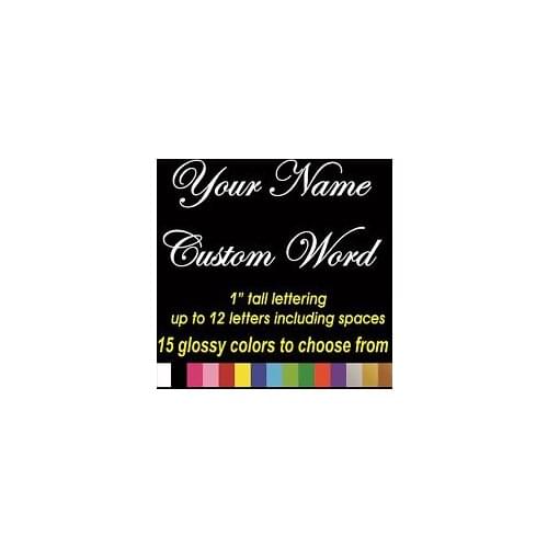 Cheap Factory price sticker custom high quality Custom Personalized name vinyl decal sticker for window