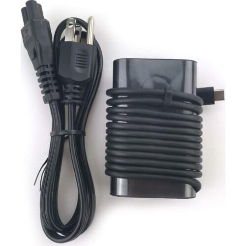 Huiyuan New Fit for dell Laptop Charger 45W watt USB Type C (USB-C) AC Power Adapter Include Power Cord Fit for dell XPS
