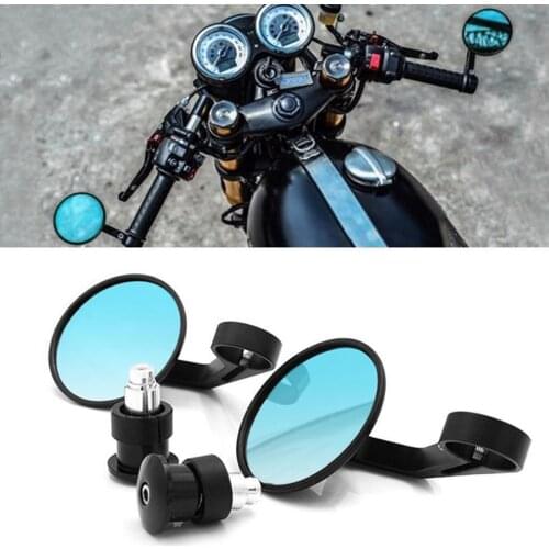 2 Pieces of Fashion Motorcycle Rear Mirrors Replacement for Motorcycle