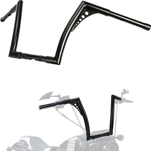 Motorcycle Handlebar 12" Rise 1 1/4 Handlebar Rise Ape Hangers for Harley FXST Sportster Rise Ape Hangers Bike Handlebar