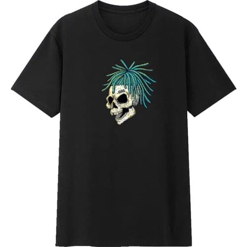 Mens Cotton T-Shirt With Russian Style Black Tee Shirt Morgenshtern Casual Summer Unisex Tshirt Tops