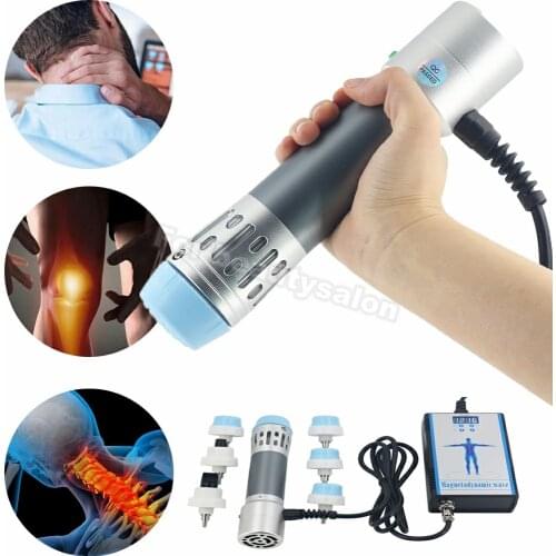 New Shockwave Therapy Machine Shoulder Pain Relax Muscle Extracorporeal Physiotherapy Pain Relief Lattice Ballistic For Home Use
