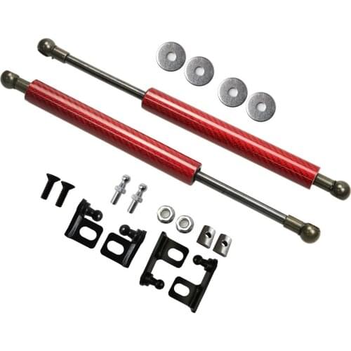 For Suzuki Wagon R Fourth generation 2008-2012 Front Hood modify Gas Spring Lift Supports Struts Carbon Fiber Rod Arm Shocks