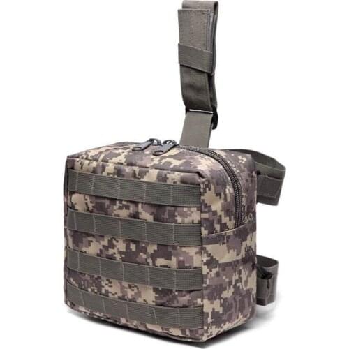 Molle Drop Leg Panel Utility Waist Pouch Bag Outdoor Cycling tactical bags