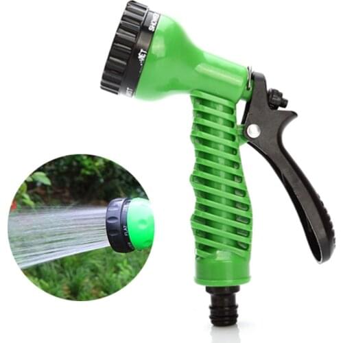 1PCs Garden Water Sprayers 7 Patterns Water Gun Household Watering Hose Spray Gun For Car Washing Cleaning Lawn Garden Supplies