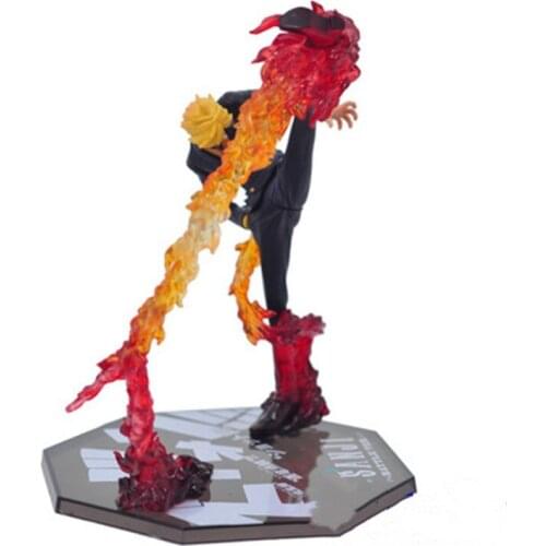 ONE PIECE Doll Vinsmoke Sanji Diable Jambe 20CM Statue PVC Action Figure Collectible Model Toys Boxed F92