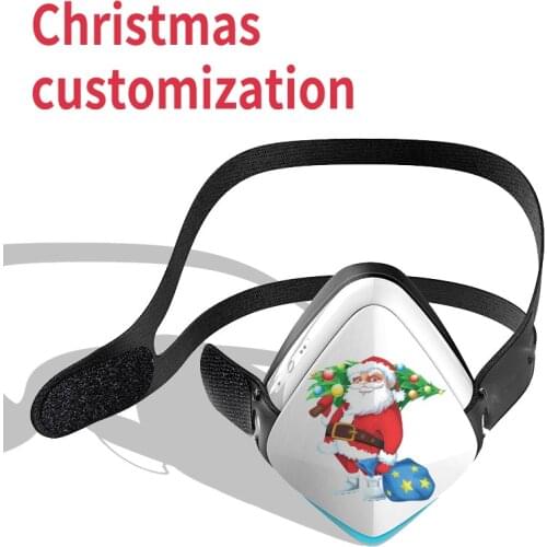 Smart Electric Face protection mask Air Cleaner Pollution Dust Air Purifier Creative Christmas gifts for relatives friends kids