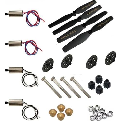 VISUO XS812 GPS RC Quadcopter Upgrade Bearing Engines blade Main gear motor gear Aluminum Shaft Propellers Cover spare parts