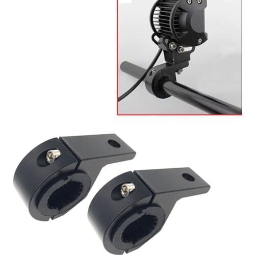 Motorcycle Headlight Clamps Brackets Tube Clamp Kit Automobile Spotlight Fog Lamp Refitted Bracket Motorcycle Spotlight Bracket
