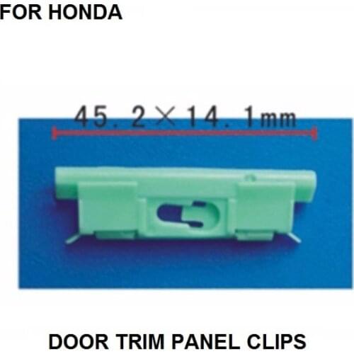 10x For Honda Accord Front Windshield Trim Molding Plastic Front Glass Clips / Front windshield fixed buckle