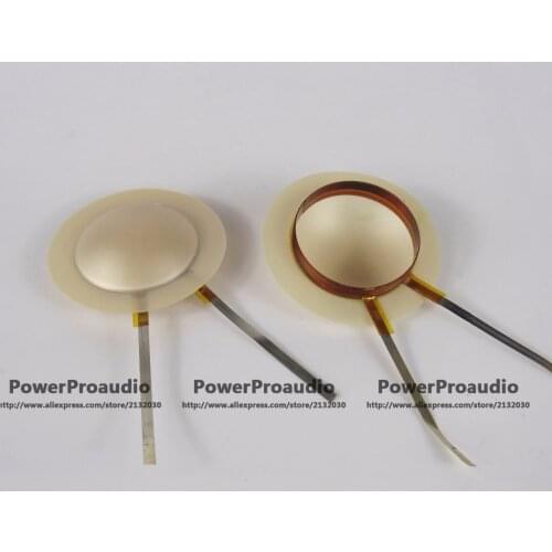 2PCS 25.5mm/25.4mm Replacement Diaphragm Polyester Dome Repair Kit 8Ohm