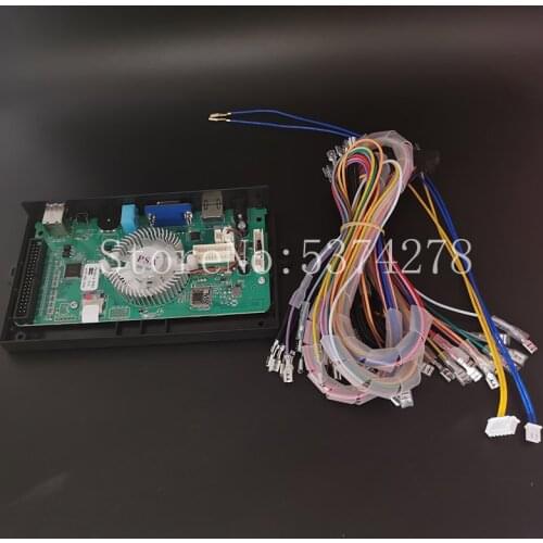 3D WIFI Pandora 14 Saga Box 3390 in 1 Arcade Multigame PCB Board Motherboard Coin HD Video Save Function 3P 4P Games Retro Game